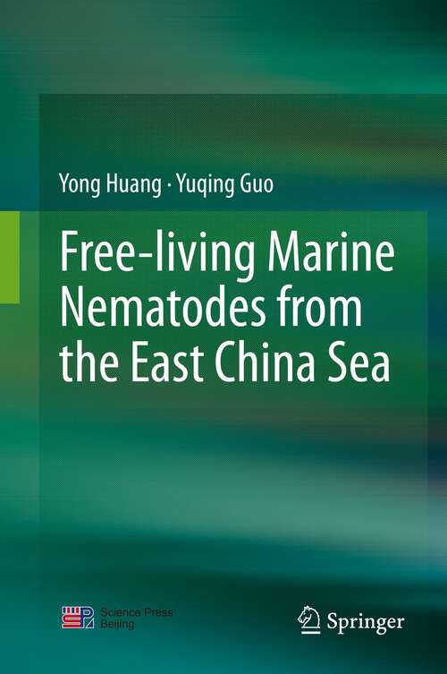 Book cover of Free-living Marine Nematodes from the East China Sea (1st ed. 2022)