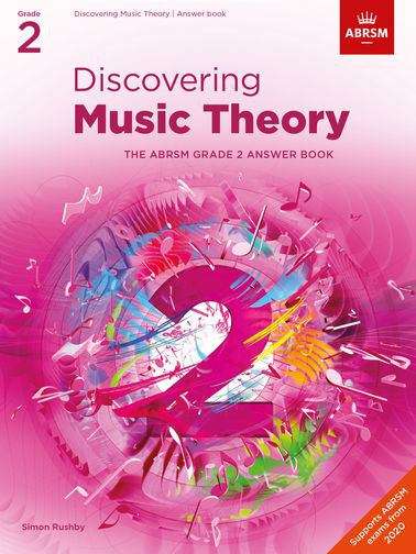 Book cover of Discovering Music Theory, The ABRSM Grade 2 Answer Book (PDF)