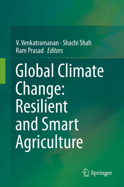 Book cover of Global Climate Change: Resilient and Smart Agriculture (1st ed. 2020)