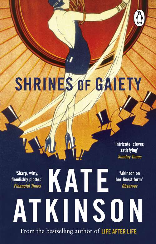 Book cover of Shrines of Gaiety: The Sunday Times Bestseller, May 2023