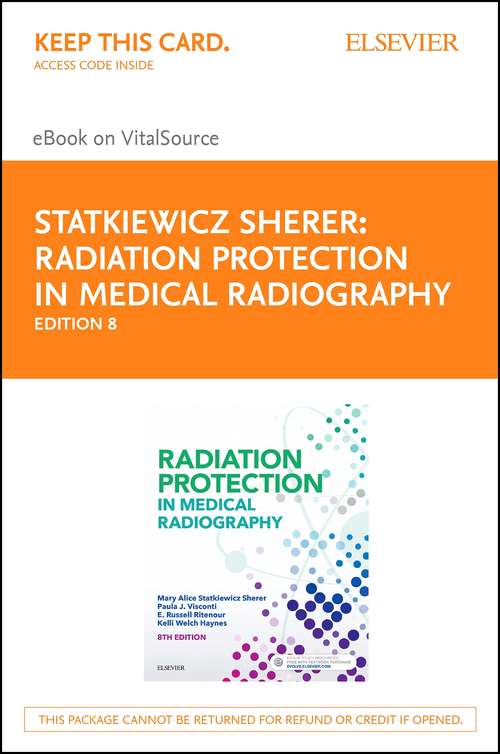 Book cover of Radiation Protection in Medical Radiography - E-Book (5)