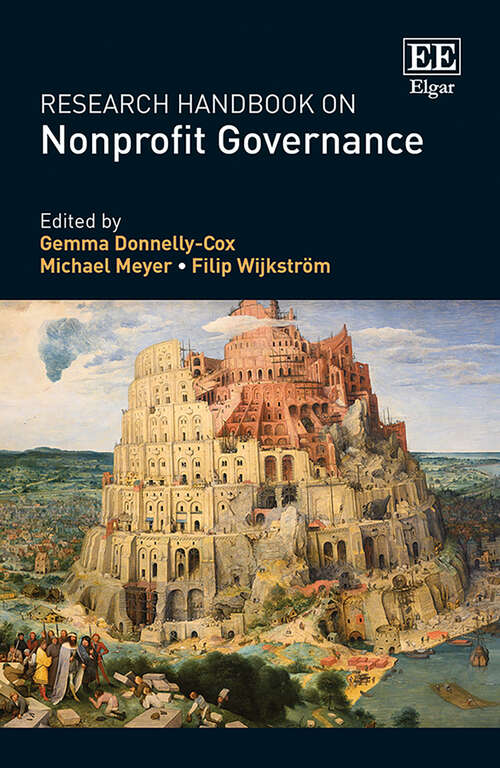 Book cover of Research Handbook on Nonprofit Governance (Research Handbooks in Business and Management series)