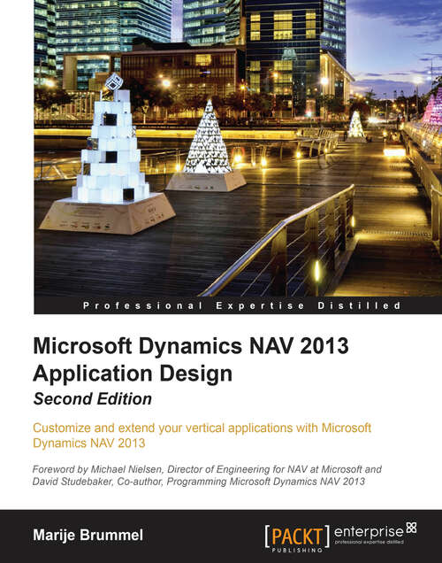 Book cover of Microsoft Dynamics NAV 2013 Application Design
