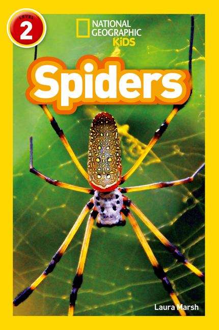 Book cover of Spiders: Level 2 (PDF) (National Geographic Readers Ser.)