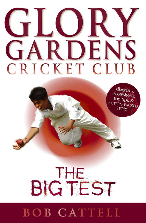 Book cover of Glory Gardens 3 - The Big Test: Glory Gardens Cricket Club (Glory Gardens #3)