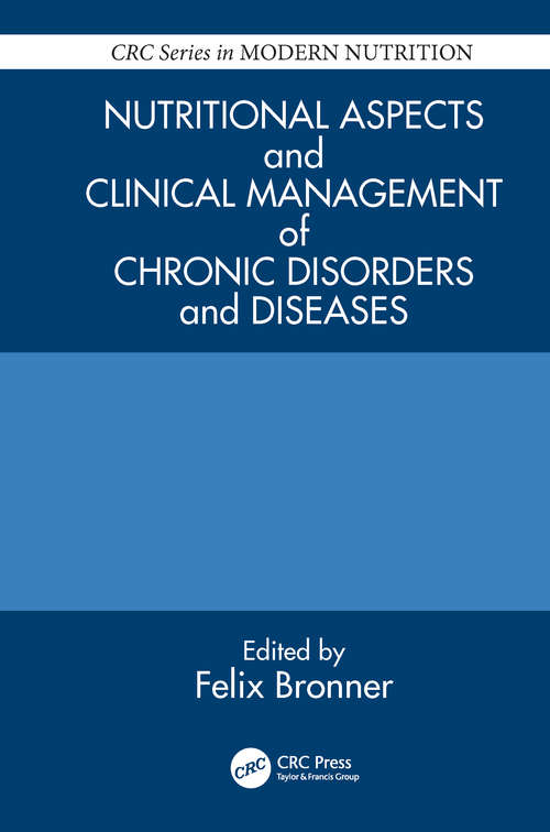 Book cover of Nutritional Aspects and Clinical Management of Chronic Disorders and Diseases