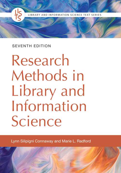 Book cover of Research Methods in Library and Information Science (Library and Information Science Text Series)