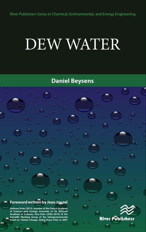 Book cover of Dew Water (River Publishers Series In Chemical, Environmental, And Energy Engineering Ser.)
