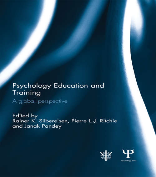 Book cover of Psychology Education and Training: A global perspective