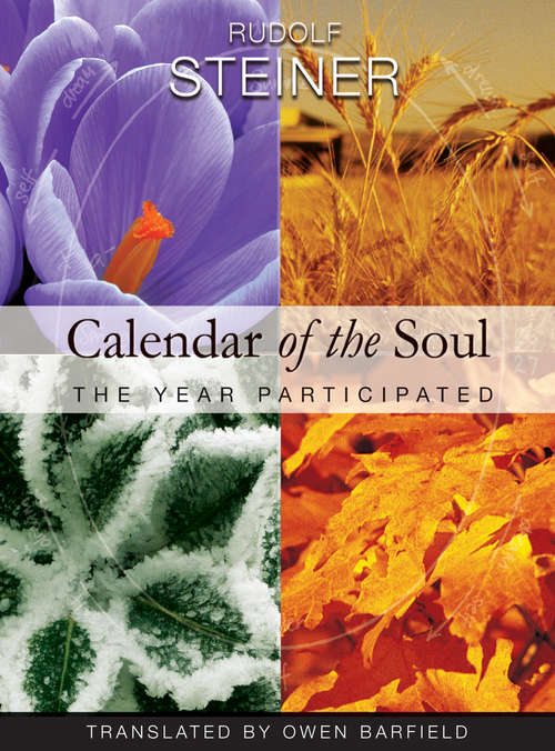 Book cover of Calendar of the Soul: The Year Participated (2) (Learning Resources Ser.)