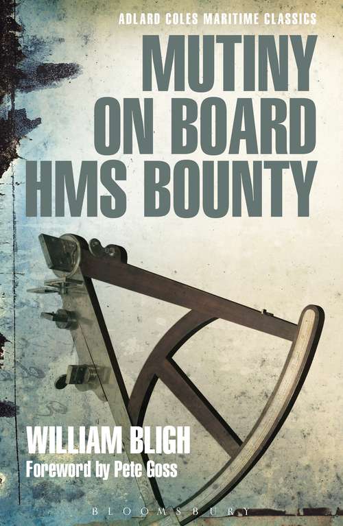 Book cover of Mutiny on Board HMS Bounty