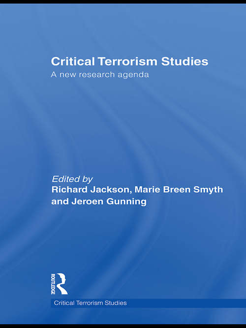Book cover of Critical Terrorism Studies: A New Research Agenda (PDF)