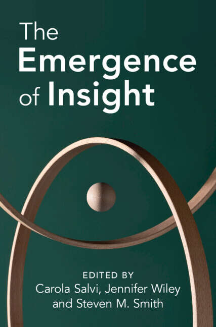 Book cover of The Emergence of Insight