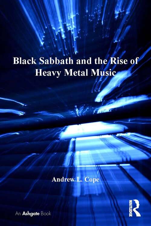 Book cover of Black Sabbath and the Rise of Heavy Metal Music