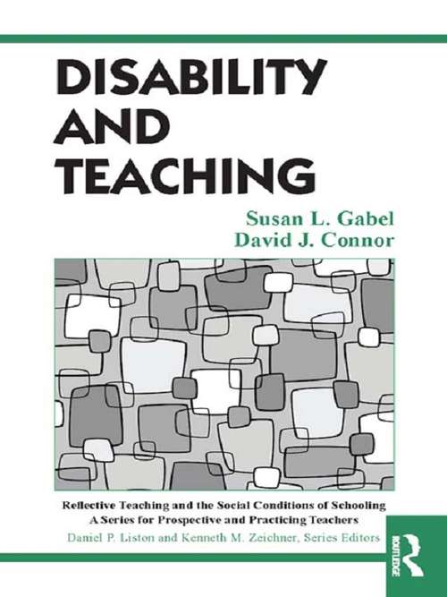 Book cover of Disability and Teaching