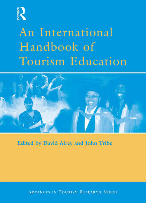 Book cover of An International Handbook of Tourism Education