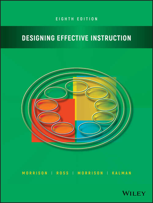 Book cover of Designing Effective Instruction (8)
