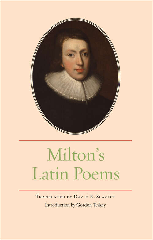 Book cover of Milton's Latin Poems