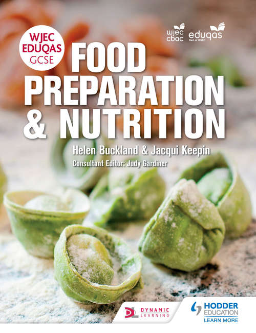 Book cover of WJEC EDUQAS GCSE Food Preparation and Nutrition (PDF)