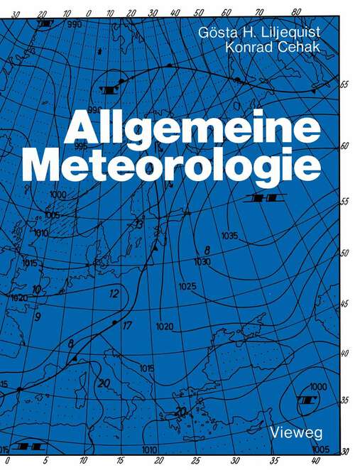 Book cover of Allgemeine Meteorologie (2. Aufl. 1979)