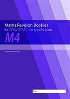 Book cover of M4 Maths Revision Booklet For CCEA GCSE 2-tier Specification