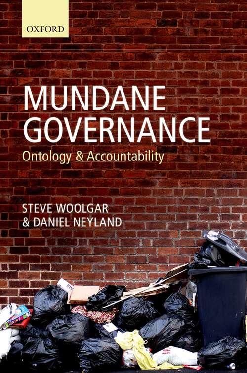Book cover of Mundane Governance: Ontology And Accountability