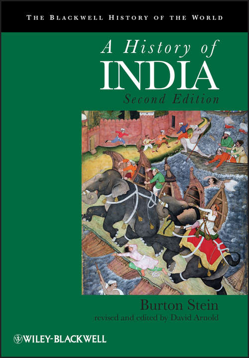 Book cover of A History of India (2)