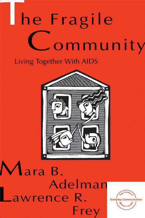 Book cover of The Fragile Community: Living Together With Aids