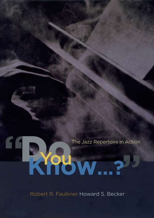 Book cover of "Do You Know...?": The Jazz Repertoire in Action