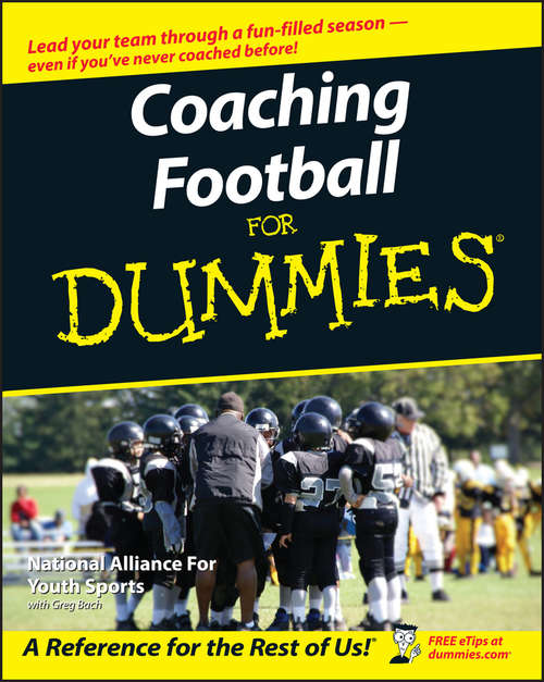 Book cover of Coaching Football For Dummies