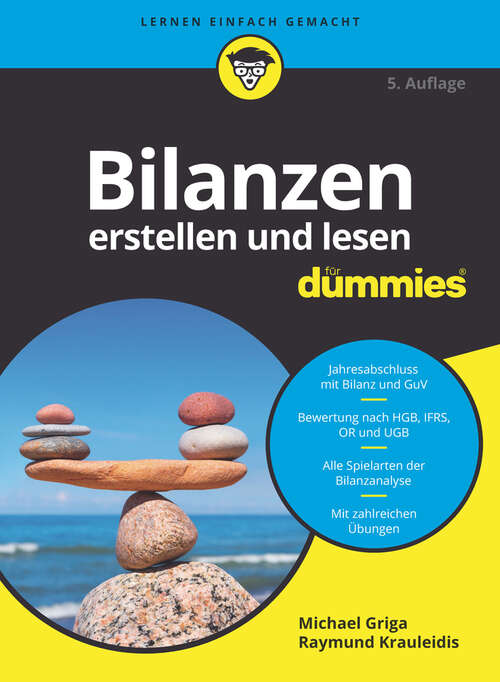 Book cover of Bilanzen erstellen und lesen für Dummies (5. Auflage) (Für Dummies)