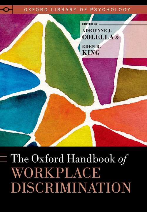 Book cover of The Oxford Handbook of Workplace Discrimination (Oxford Library of Psychology)