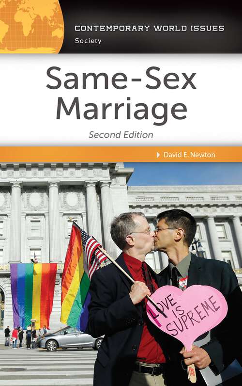 Book cover of Same-Sex Marriage: A Reference Handbook (Contemporary World Issues)