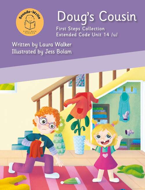 Book cover of Doug’s Cousin: Extended Code Unit 14 /u/ (Extended Code First Steps Collection)