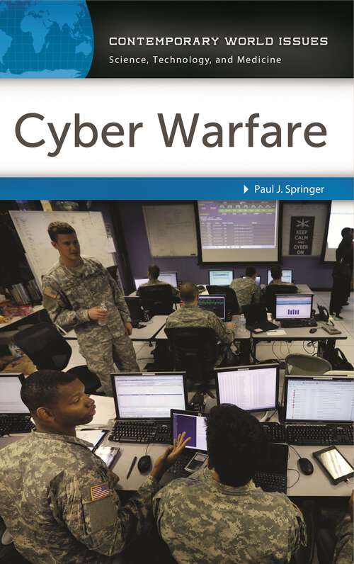 Book cover of Cyber Warfare: A Reference Handbook (Contemporary World Issues)