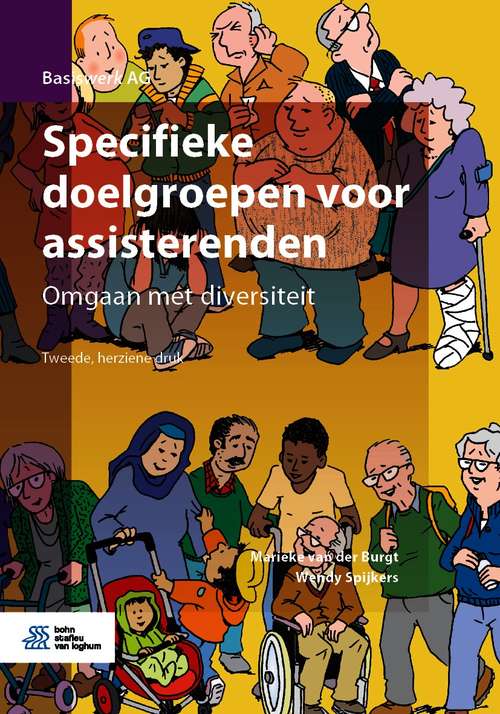 Book cover of Specifieke doelgroepen voor assisterenden: Omgaan met diversiteit (2nd ed. 2021) (Basiswerk AG)