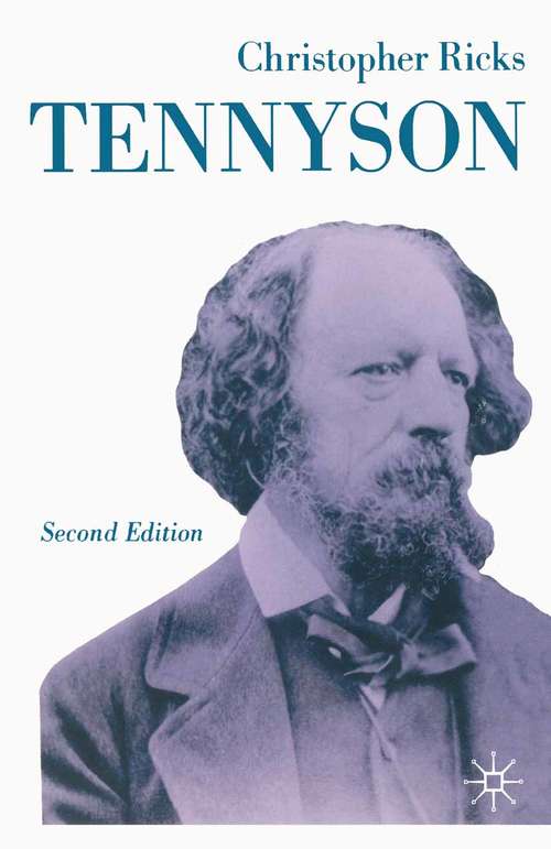 Book cover of Tennyson (2nd ed. 1989)