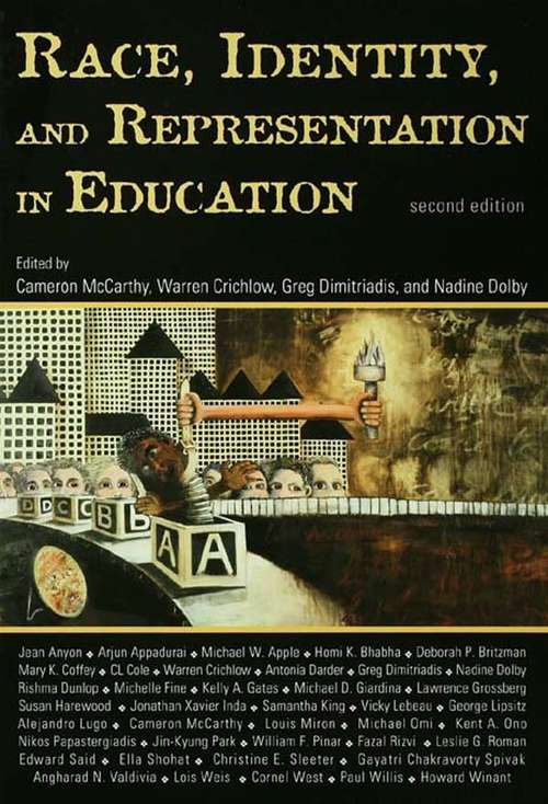 Book cover of Race, Identity, and Representation in Education