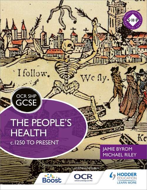 Book cover of OCR GCSE History SHP: The People's Health c.1250 to present