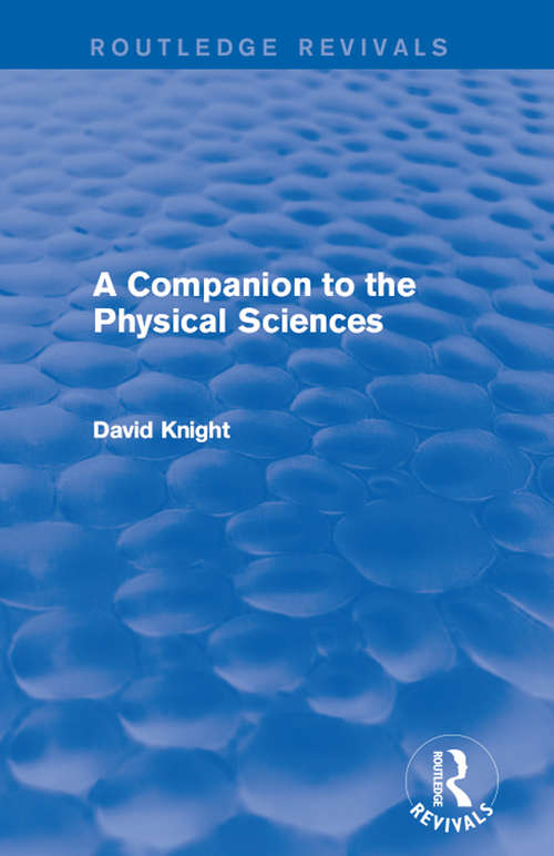 Book cover of A Companion to the Physical Sciences