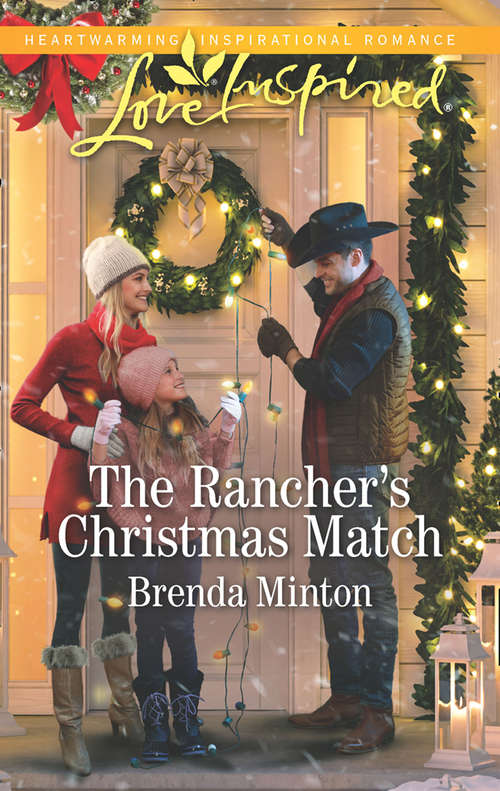 Book cover of The Rancher's Christmas Match: Her Amish Christmas Gift The Rancher's Christmas Match Mistletoe Twins (ePub edition) (Mercy Ranch #2)