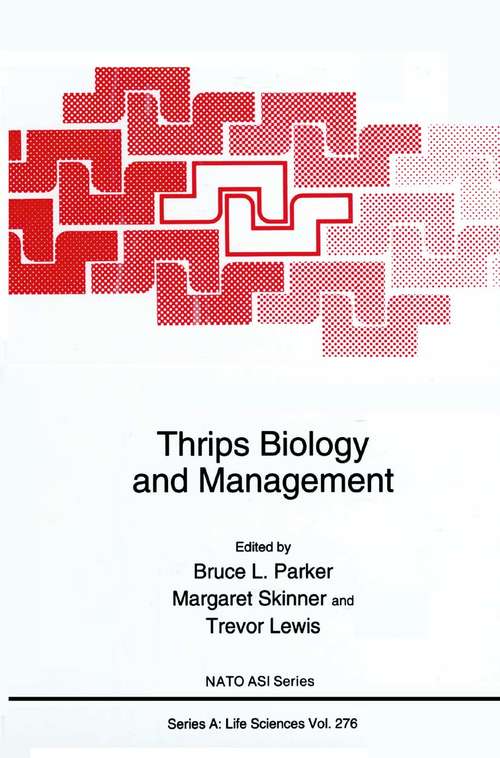 Book cover of Thrips Biology and Management (1995) (Nato Science Series A: #276)