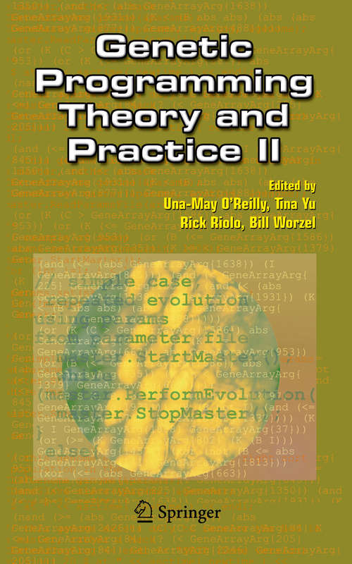 Book cover of Genetic Programming Theory and Practice II (2005) (Genetic Programming #8)