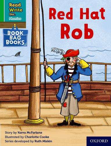 Book cover of Read Write Inc. Phonics Book Bag Books Green Set 1 Book 5: Red Hat Rob (PDF)