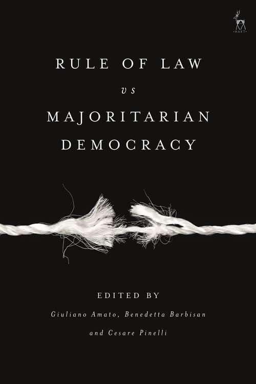 Book cover of Rule of Law vs Majoritarian Democracy