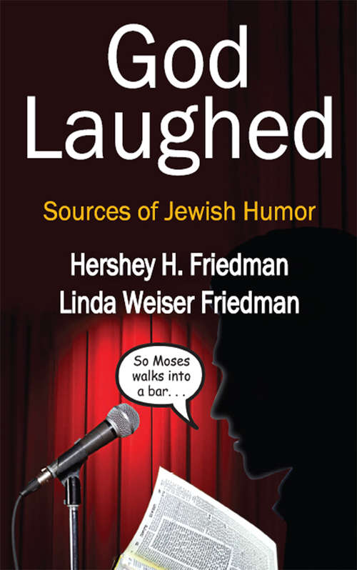 Book cover of God Laughed: Sources of Jewish Humor
