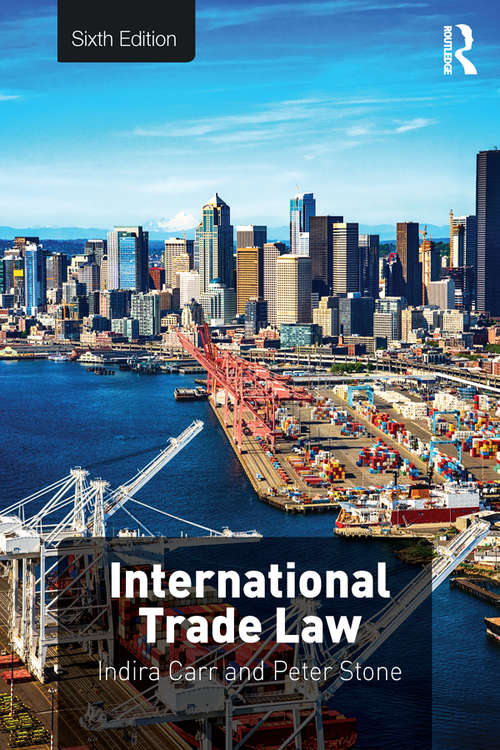 Book cover of International Trade Law