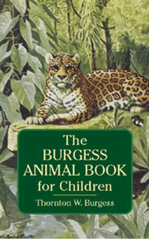 Book cover of The Burgess Animal Book for Children