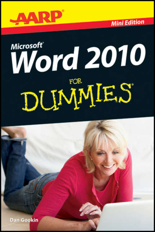 Book cover of AARP Word 2010 For Dummies (Mini Edition)