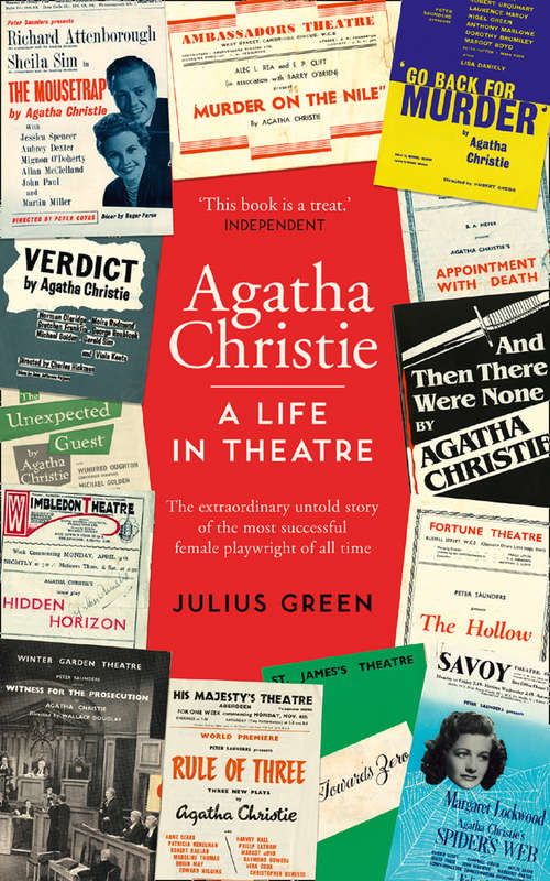 Book cover of Agatha Christie: Agatha Christie - A Life In The Theatre (ePub edition)
